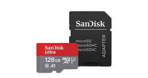 MEMORY CARD MICRO SD 128GB SANDISK ULTRA 100MB/S CLASSE 10