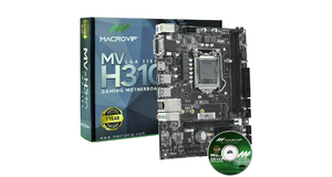PLACA MAE MACROVIP MV-H310 M.2/DDR4/DVI/HDMI/VGA/USB3.0 1151